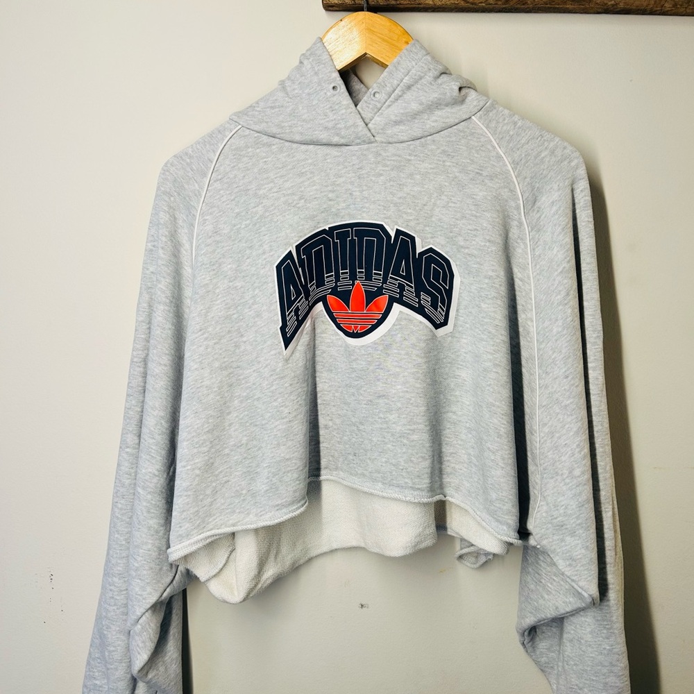 Adidas CS Crop Hoodie Womens Size M